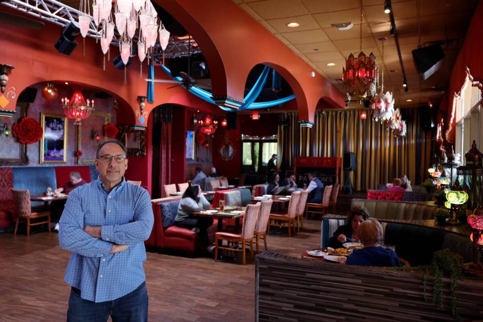 Jeff Ecker, president of the Paymon’s restaurant group, poses for a photo at Paymon's Fr ...