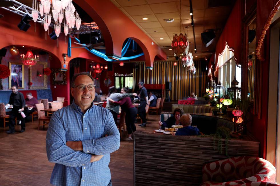 Jeff Ecker, president of the Paymon’s restaurant group, poses for a photo at Paymon's Fr ...