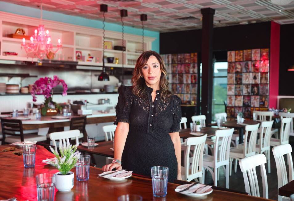 Tyra Bell-Holland, owner of The Stove, poses for a portrait at her casual breakfast and brunch ...