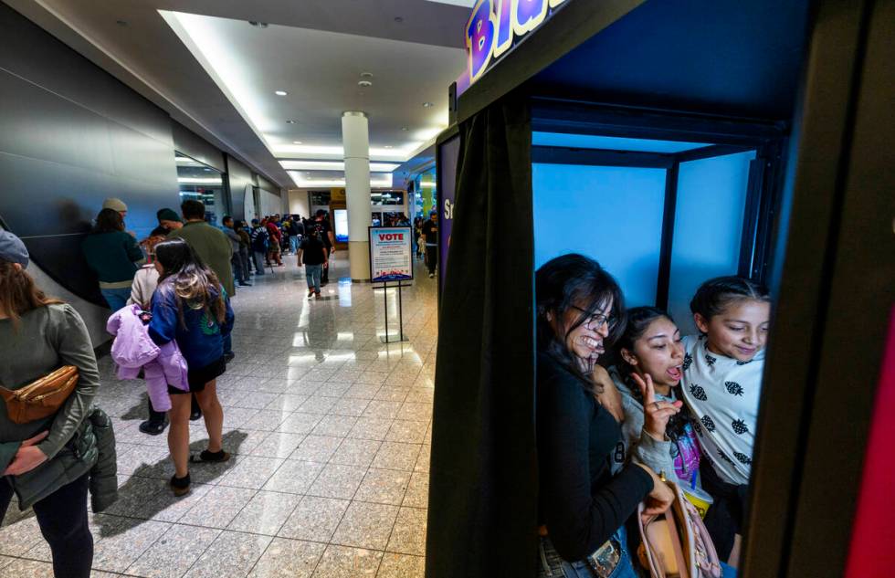 (From left) Lilly Claveria, 18, Lino Gutierrez, 19, Valerie Vendor, 17, and Evelyn Vendor, 10, ...