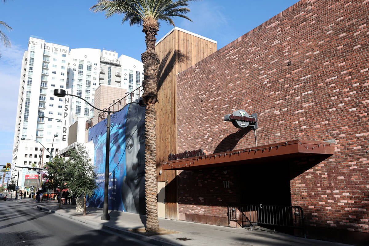 The Downtown Cocktail Room on Las Vegas Boulevard just south of Fremont Street is shown in Las ...