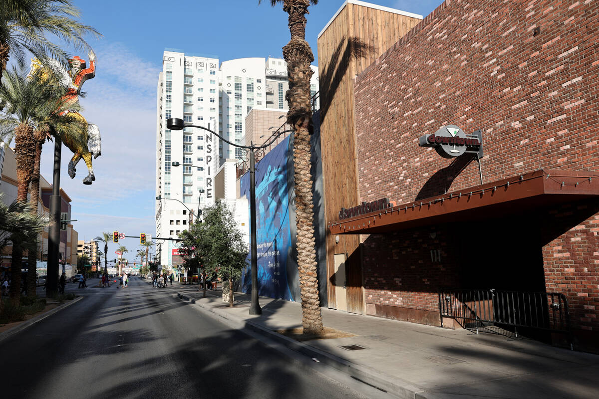 The Downtown Cocktail Room on Las Vegas Boulevard just south of Fremont Street is shown in Las ...