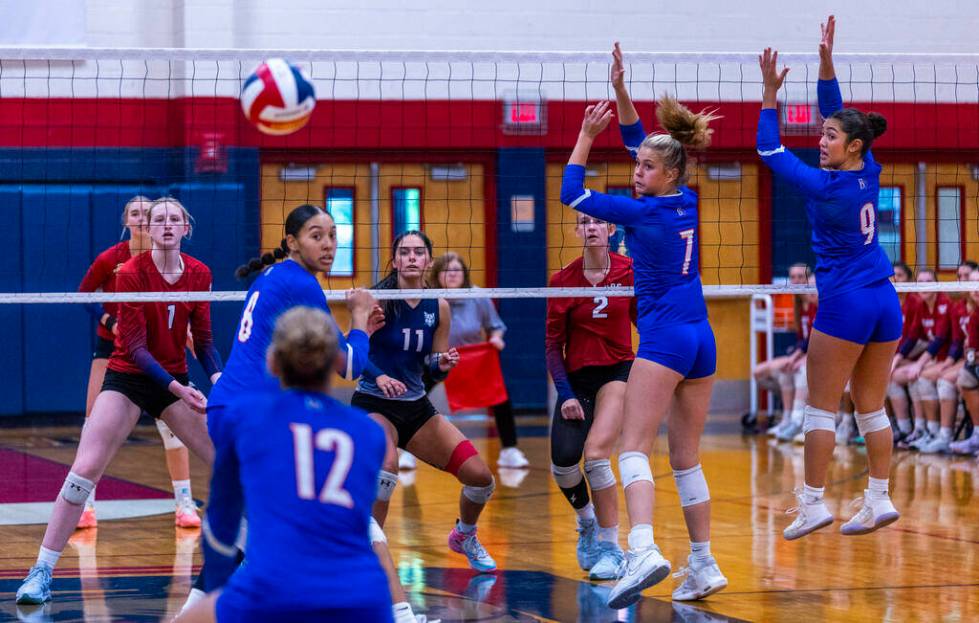 Players look to Bishop Gorman's Brooklynn Williams (12) looking for a return to the Coronado si ...