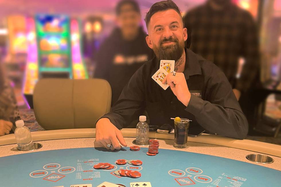 James Winstead of Texas won $203,000 after hitting the straight flush progressive jackpot on Ul ...