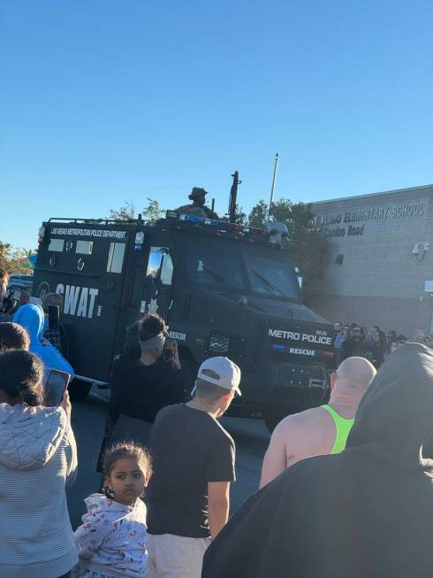 Alamo Elementary School was on lockdown Monday afternoon due to police activity in the area, ac ...