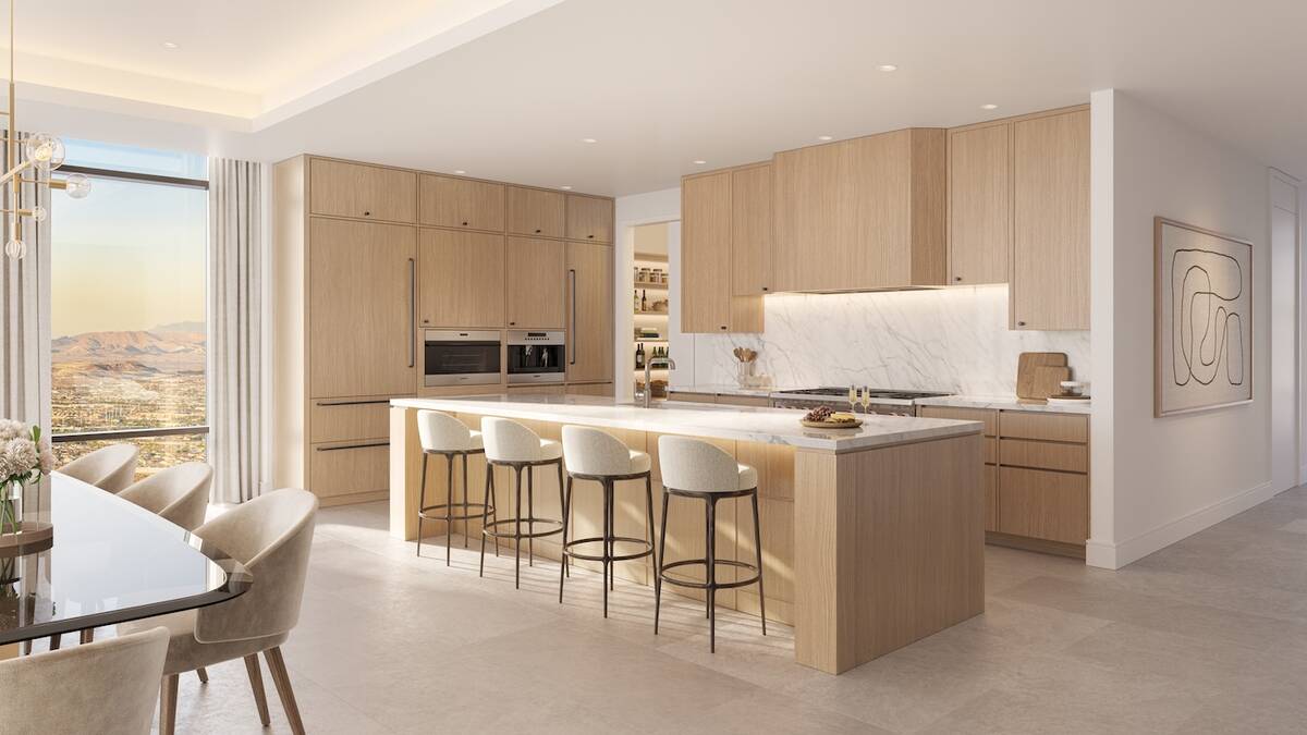 Four Season Private Residences Las Vegas will feature semi-private elevators, private garages a ...