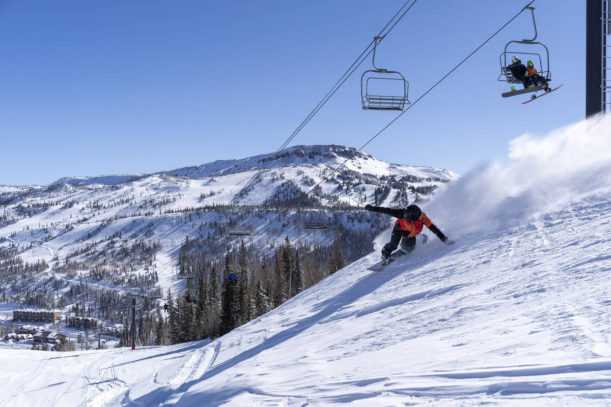 Skiing and snowboarding will begin at the 650-acre Brian Head Ski Resort at 10 a.m. Friday, Nov ...