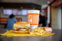 A Southern Bacon Double Burger Whatameal from Whataburger. As of fall 2024, the chain has propo ...