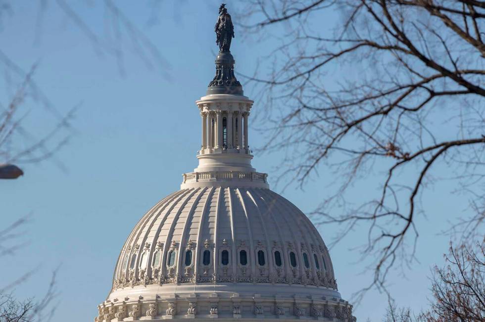 The Capitol is seen in Washington, Tuesday, Jan. 2, 2018. (AP Photo/J. Scott Applewhite)