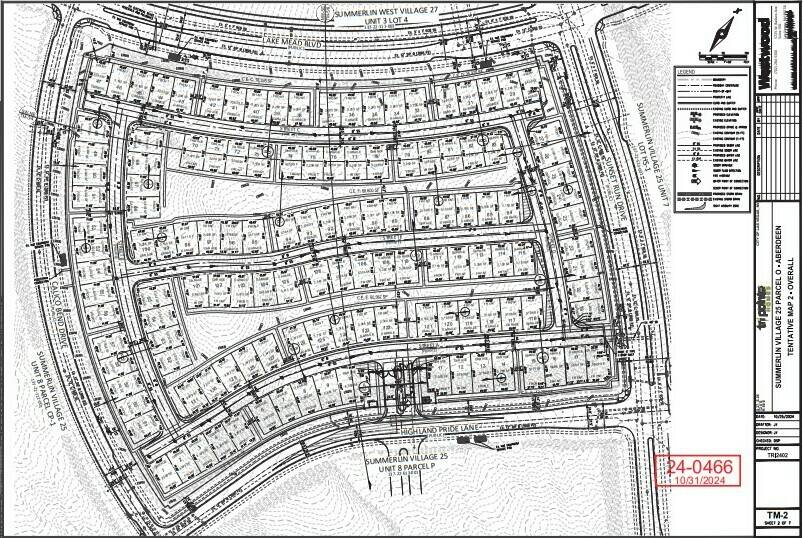 This image from documents submitted to the Las Vegas Planning Commission shows blueprints for a ...