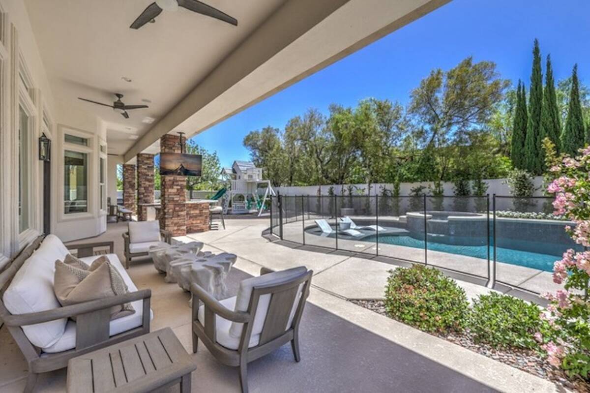 The patio. (Premier Realty Group)