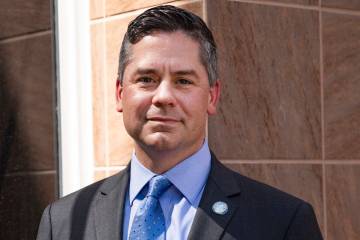 Assemblyman Steve Yeager at the Grant Sawyer Building in Las Vegas on Thursday, Sept. 17, 2020. ...