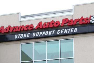 Advance Auto Parts headquarters, in Roanoke, Va., is shown, Oct. 16, 2013. (Stephanie Klein-Dav ...