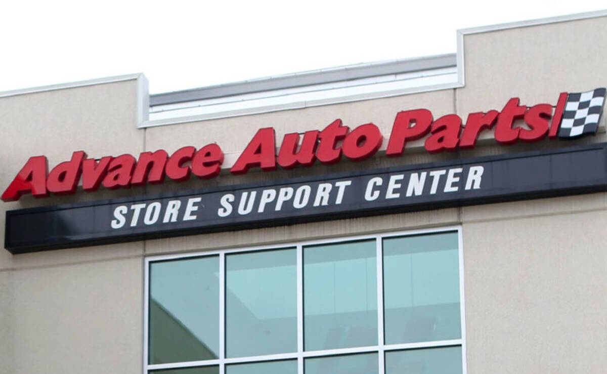 Advance Auto Parts headquarters, in Roanoke, Va., is shown, Oct. 16, 2013. (Stephanie Klein-Dav ...