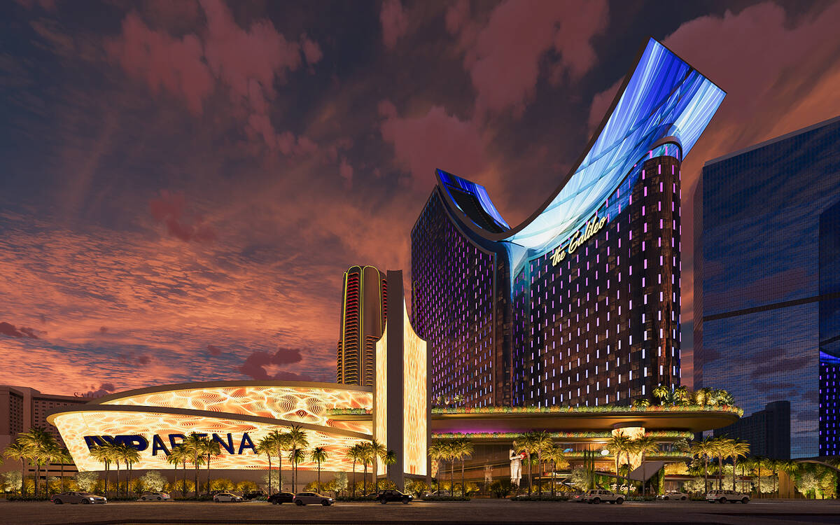 LVXP, a team of Las Vegas-based real estate developers, are planning a 752-foot, 2,605-unit hot ...