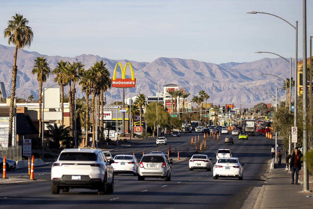 A portion of Maryland Parkway Clark County is considering to designate as “Filipino Town ...