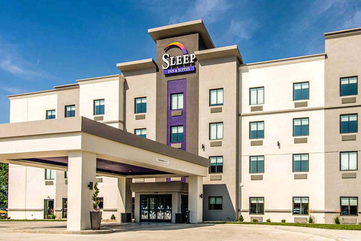 A rendering of the new Sleep Inn & Suites located in Henderson off Marks Street and Sandhurst R ...