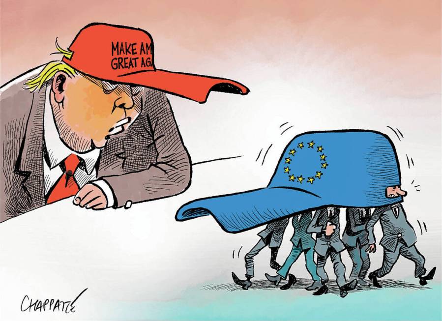 Patrick Chappatte NZZ am Sonntag