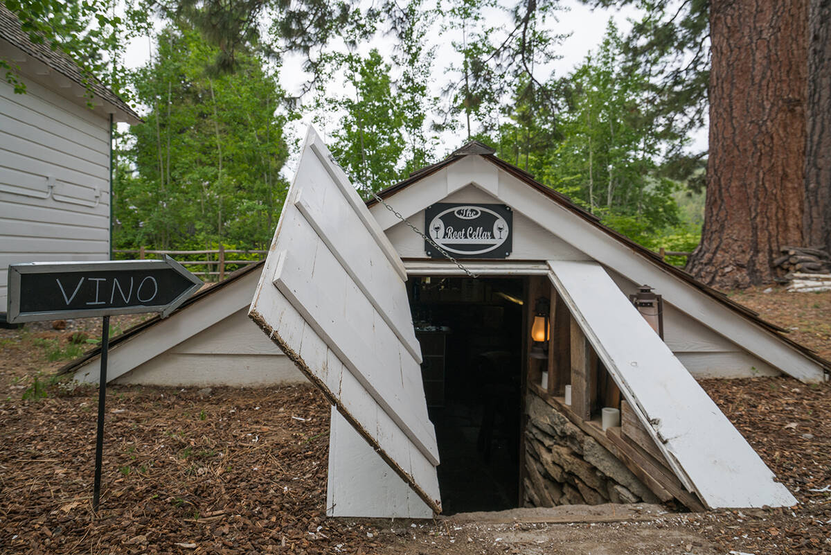 A rare historical root cellar. (Chase International Luxury Real Estate)