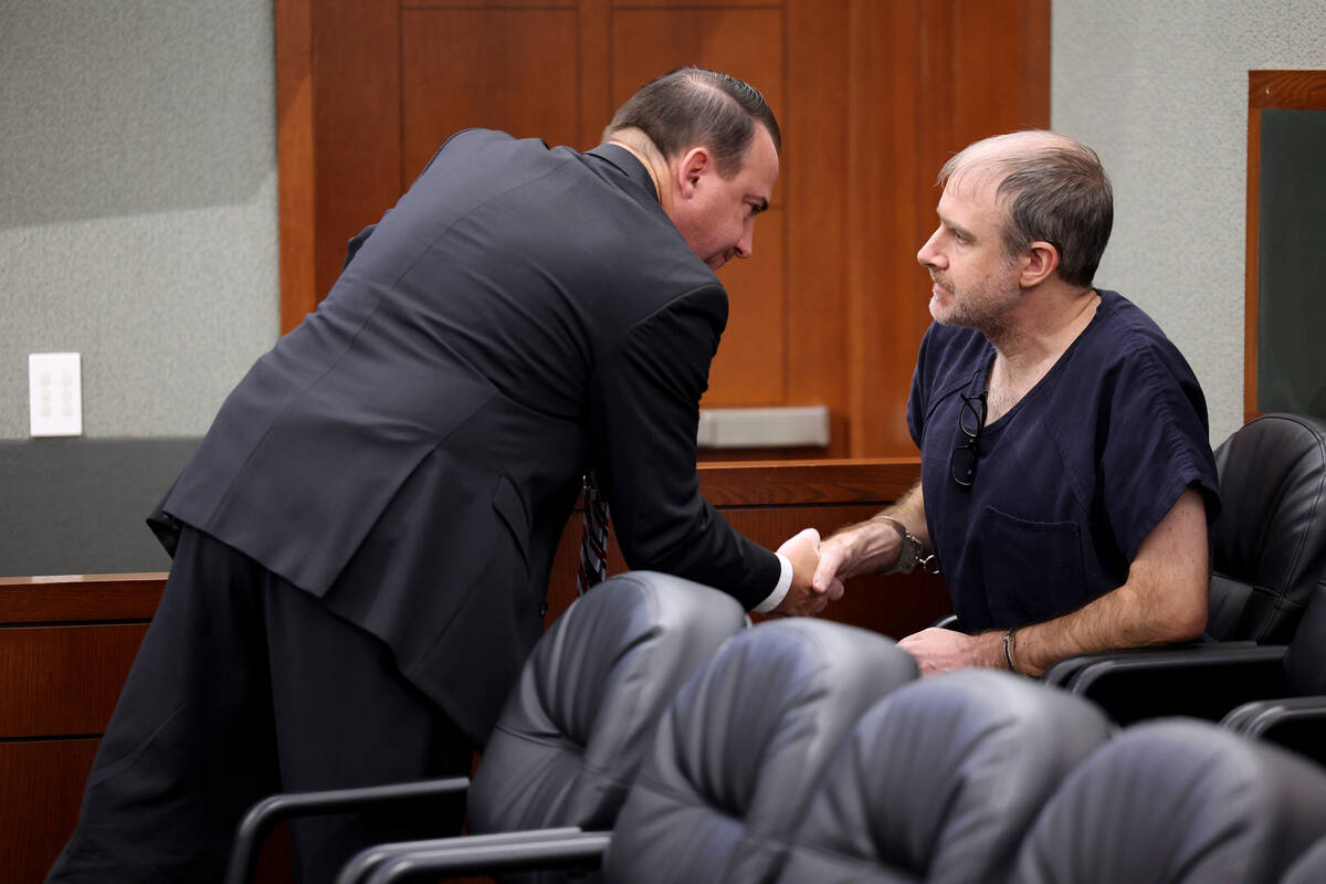 Karl Groschen, charged with two counts of open murder in the shooting deaths of his wife and st ...