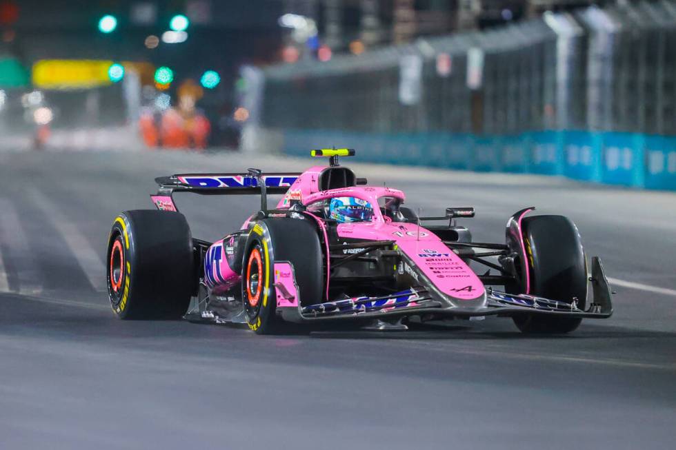 Formula 1 Alpine driver Pierre Gasly during Formula 1 opening practice ahead of the Formula 1 L ...