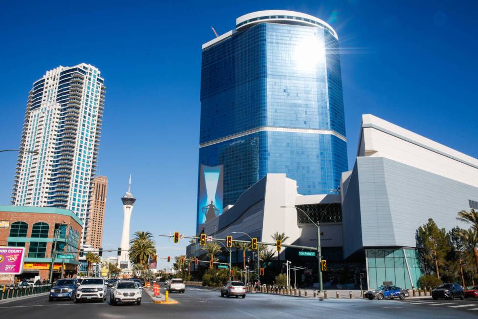 Fontainebleau Las Vegas as seen on Sunday, Jan. 14, 2024, in Las Vegas. (Daniel Pearson/Las Veg ...