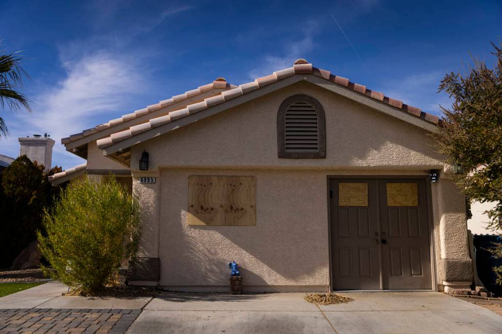 The home of Brandon Durham, where he was shot and killed by police after calling them for help ...