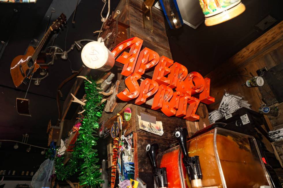 ReBAR, a thrift store-meets-dive-bar in the Arts District in Downtown Las Vegas, Tuesday, Oct. ...