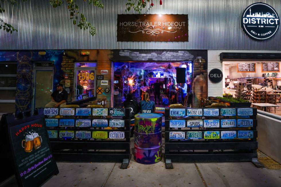 The Horse Trailer Hideout is seen on Friday, Oct. 25, 2024, in Las Vegas. (Madeline Carter/Las ...