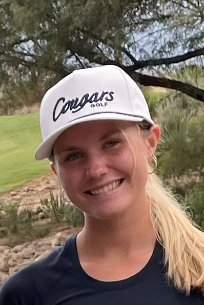 Coronado's Berlin Biddinger is a member of the Nevada Preps All-Southern Nevada girls golf team.