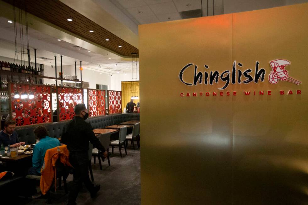 Chinglish Cantonese Wine Bar closed in the Las Vegas Valley in June 2024. (Ellen Schmidt/Las Ve ...