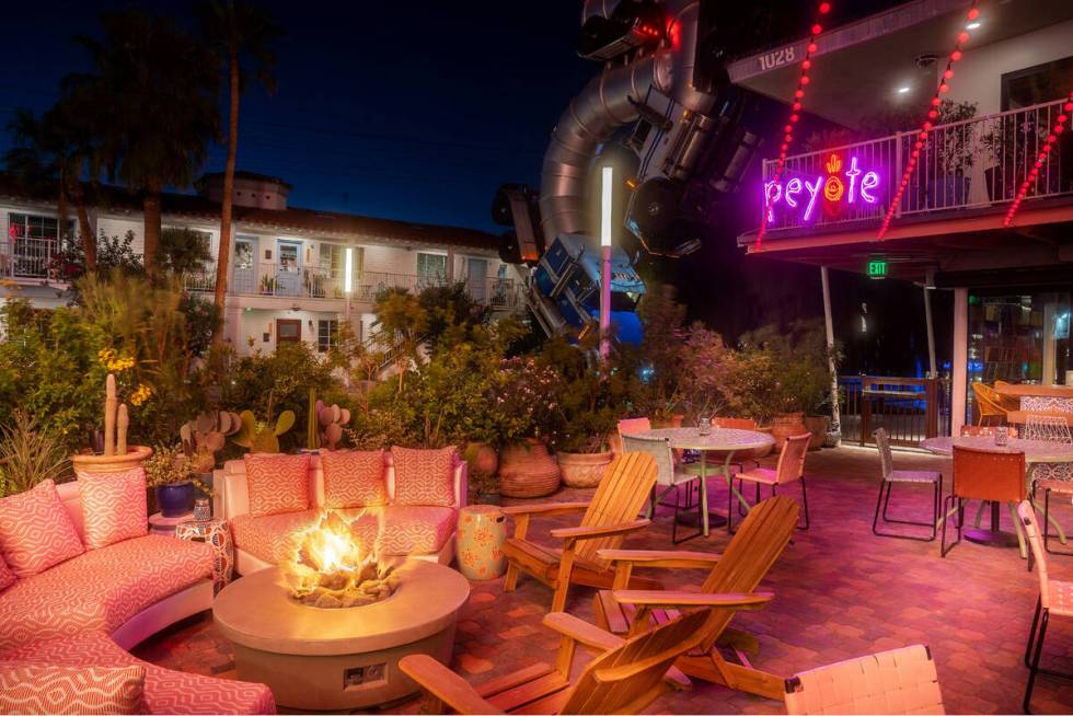 The terrace at Peyote restaurant, which closed in late April 2024. (Corner Bar Management)