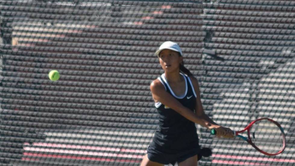 Clark's Natalie Cruz is a member of the Nevada Preps All-Southern Nevada girls tennis team.