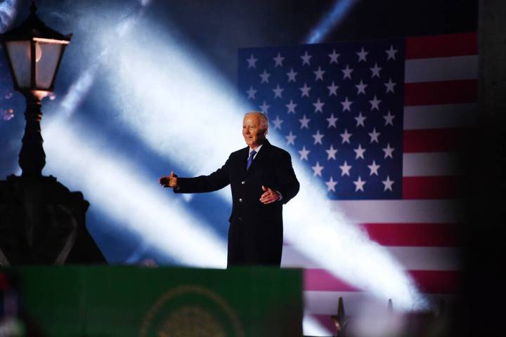 President Joe Biden in Ballina, Ireland. (Charles McQuillan/Getty Images/TNS)