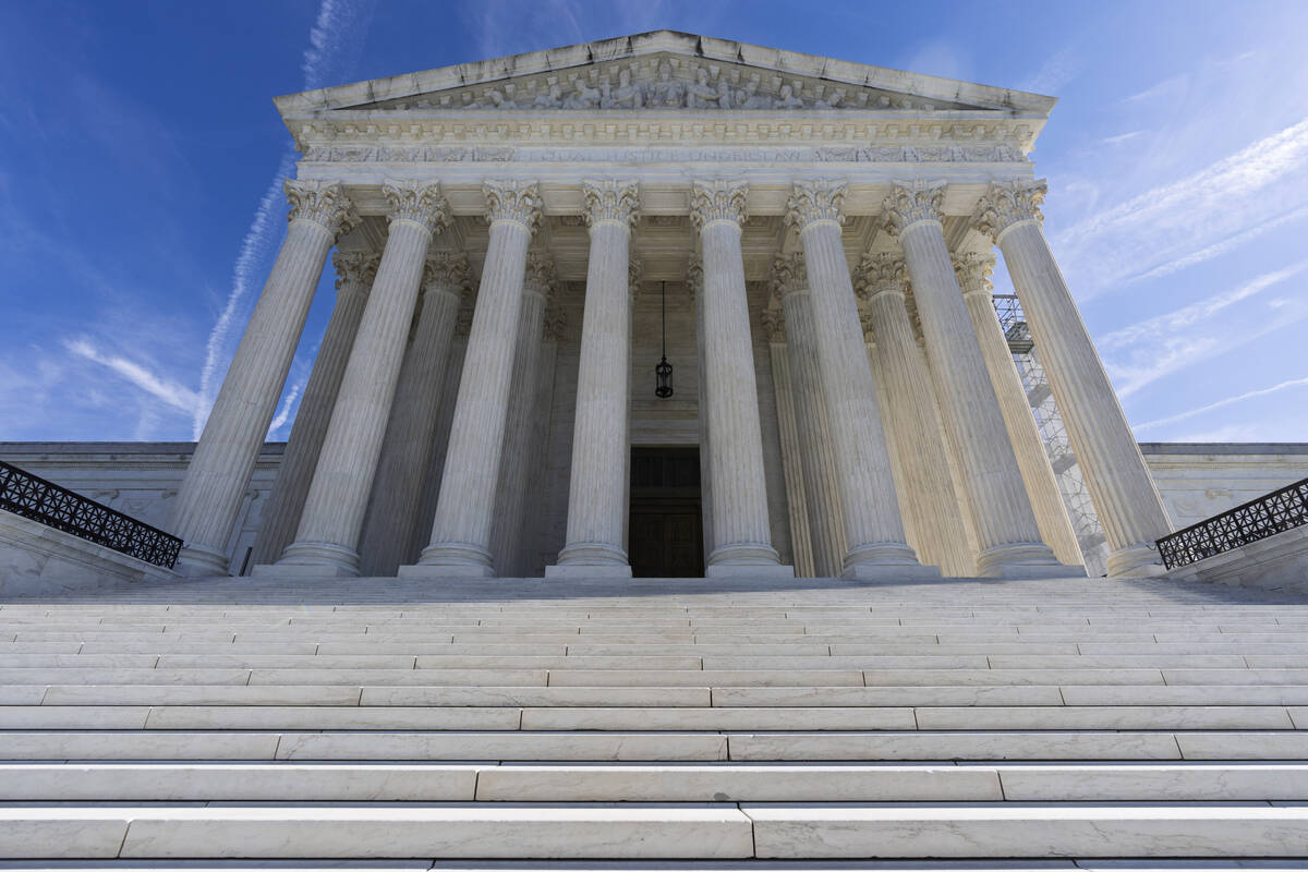 FILE - The Supreme Court is seen in Washington, Nov. 2, 2024. (AP Photo/J. Scott Applewhite, File)