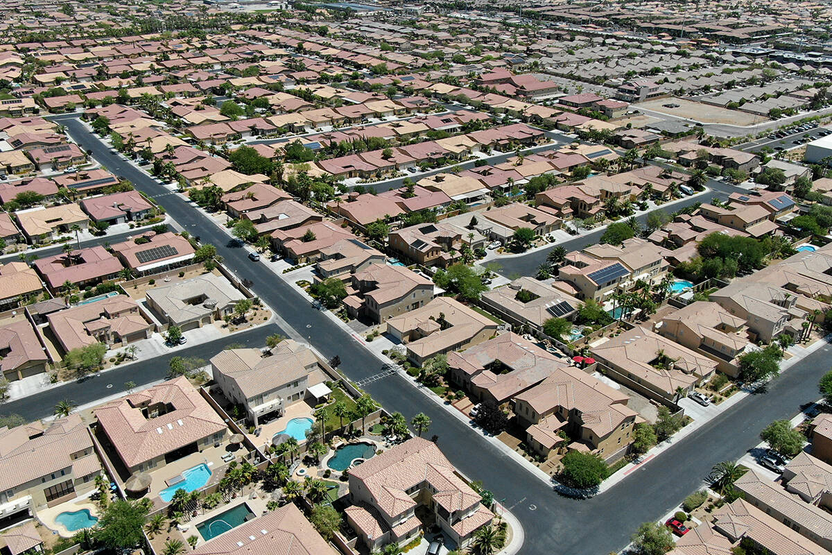 Investors own more than 131,000 homes in the Las Vegas Valley now. (Las Vegas Review-Journal/File)