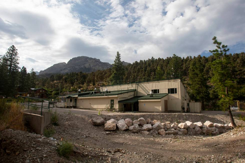 Lundy Elementary School, Thursday, Aug. 1, 2024, in Mount Charleston. The small elementary scho ...