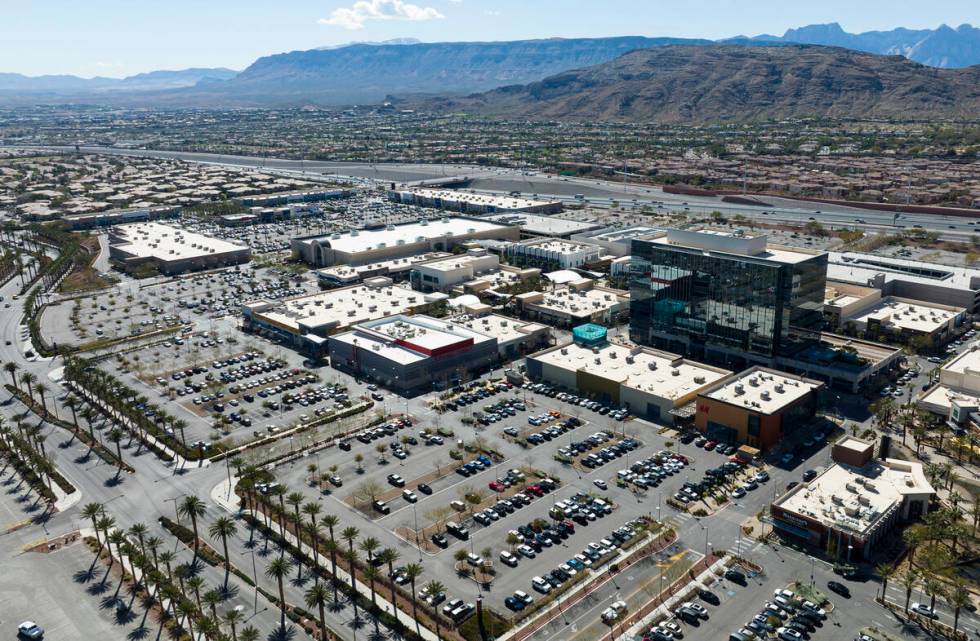 Downtown Summerlin is seen on Tuesday, March 5, 2024 in Las Vegas. (Bizuayehu Tesfaye/Las Vegas ...