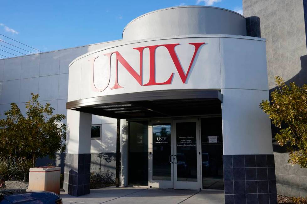 UNLV's Maryland Administrative Building 2 (MAB2), on South Maryland Parkway, near East Rochelle ...