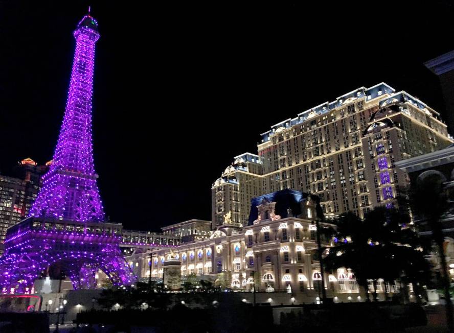 The Parisian Macao, owned by Las Vegas Sands Corp., Friday, Jan.12, 2018. Sands and UNLV on Dec ...