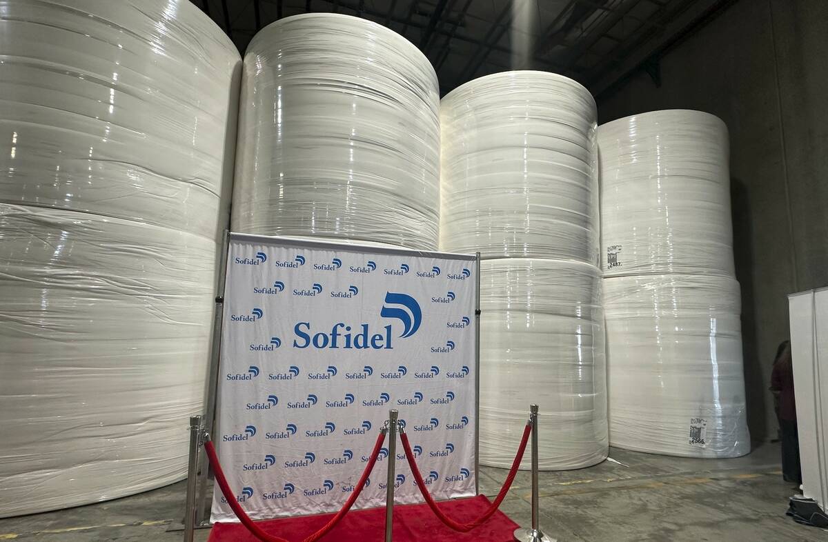 Sofidel America has expanded its presence in Las Vegas after acquiring paper company Clearwater ...