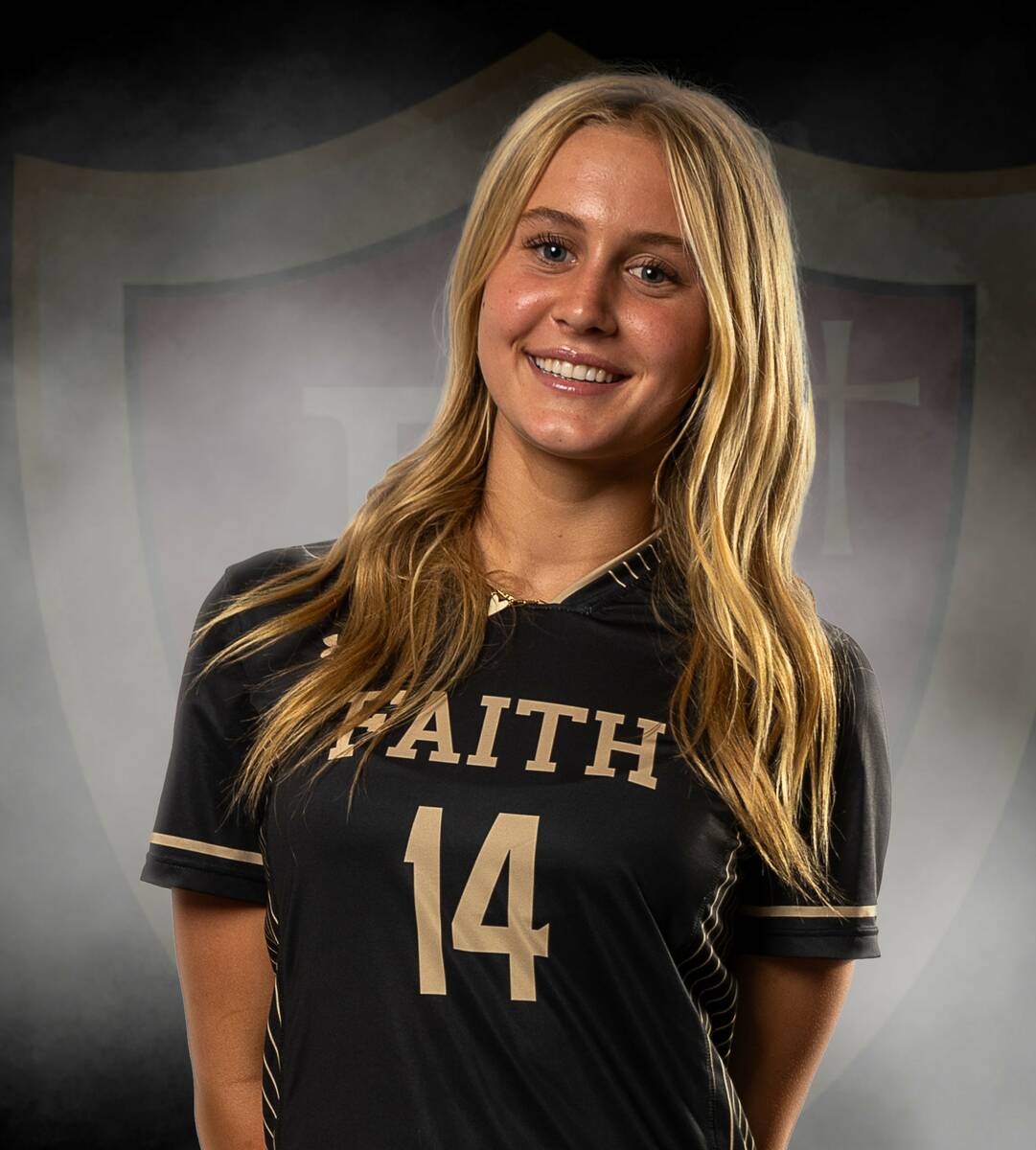 Faith Lutheran's Kloe Abdalla is a member of the Nevada Preps All-Southern Nevada girls soccer ...