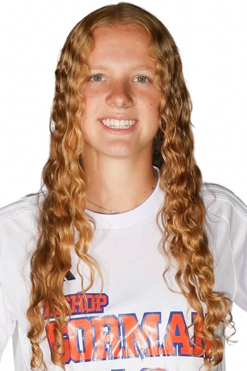 Bishop Gorman's Grace Yager is a member of the Nevada Preps All-Southern Nevada girls soccer team.