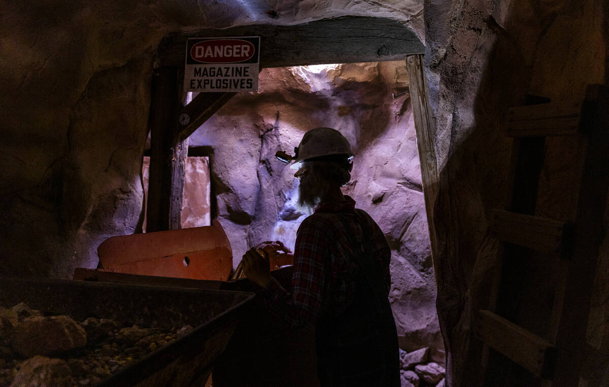 The Mine Experience features a display mine complete with education rooms at the McCaw STEAM Ac ...