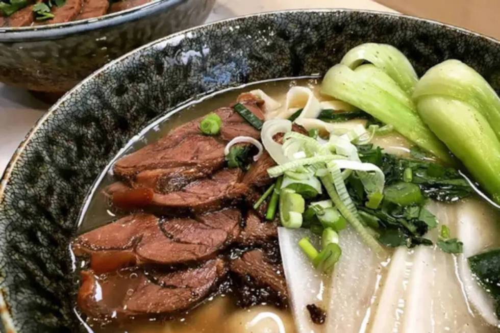 Beef noodle soup from Shàng Artisan Noodles, which made Yelp's inaugural list of the top 100 C ...