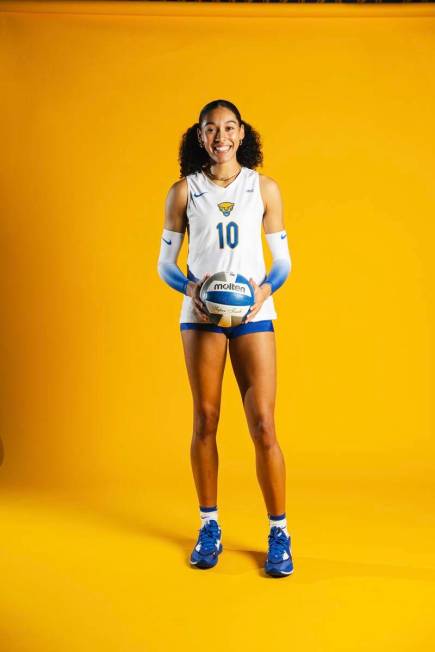 Bishop Gorman's Ayanna Watson is a member of the Nevada Preps All-Southern Nevada girls volleyb ...