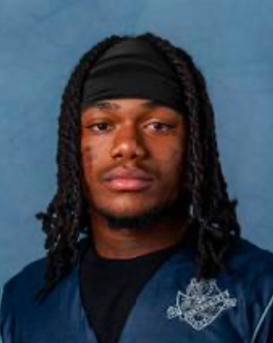 Centennial's Khy Harris is a member of the Nevada Preps All-Southern Nevada football team.