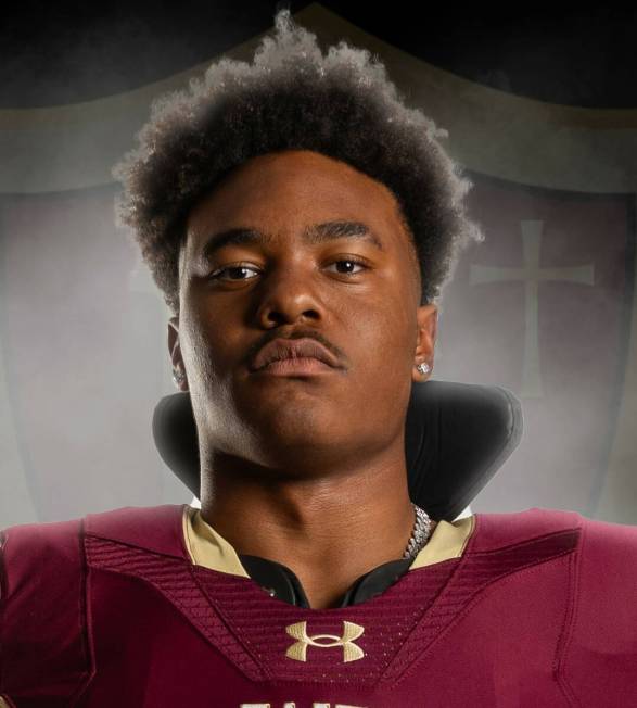 Faith Lutheran's Ricky Manning is a member of the Nevada Preps All-Southern Nevada football team.