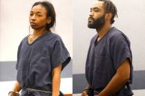 Markeisha Chanpale Foster, left, and Isaac Laushaul Jr., accused of involvement in the saga of ...