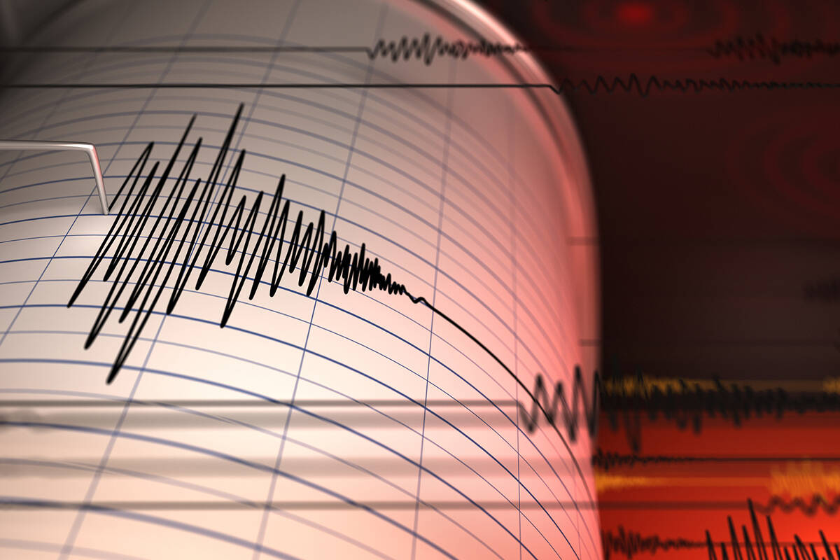 A 5.7 magnitude earthquake shook Yerington in northern Nevada, on Monday Dec. 9, 2024, accordin ...